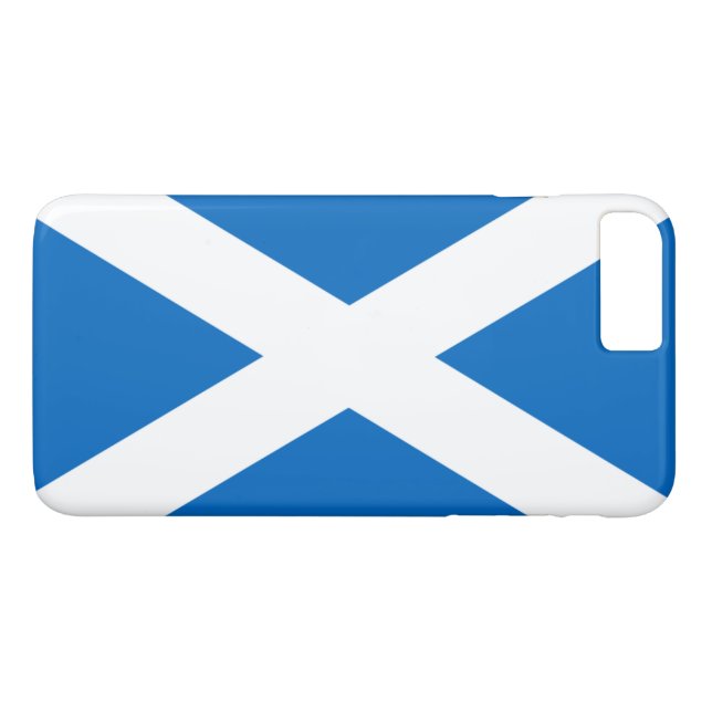Funda De Case-Mate Para iPhone Bandera de Escocia (Reverso (horizontal))