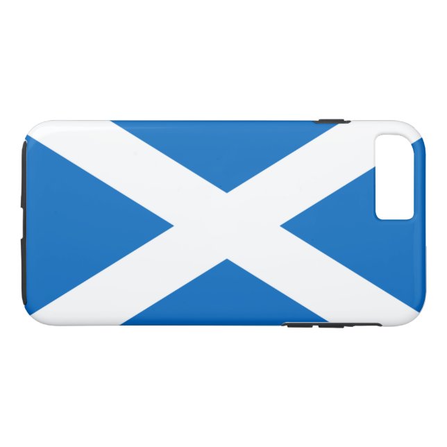 Funda De Case-Mate Para iPhone Bandera de Escocia (Reverso (horizontal))