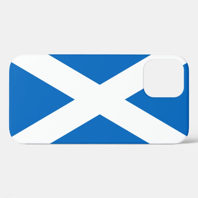 Funda De Case-Mate Para iPhone Bandera de Escocia (Reverso (Horizontal))