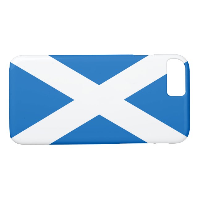 Funda De Case-Mate Para iPhone Bandera de Escocia (Reverso (horizontal))