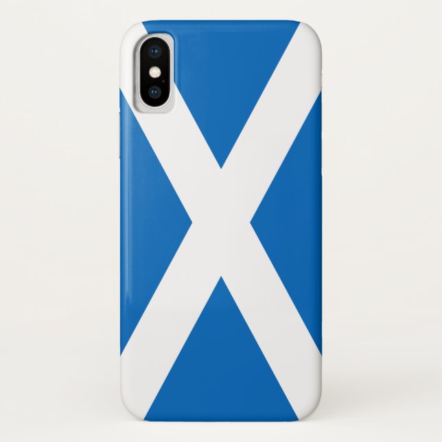 Funda De Case-Mate Para iPhone Bandera de Escocia - recuerdo escocés de la (Reverso)