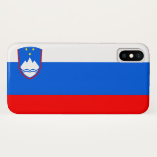 Funda Para iPhone X Bandera de Eslovenia