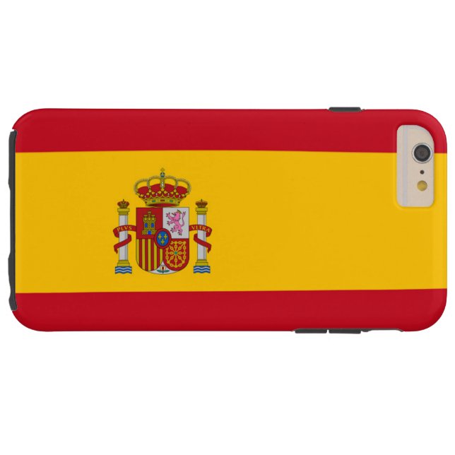 Funda De Case-Mate Para iPhone Bandera de España (Reverso Horizontal)