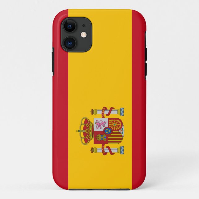 Funda De Case-Mate Para iPhone Bandera de España (Reverso)