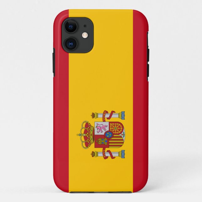 Funda De Case-Mate Para iPhone Bandera de España (Reverso)