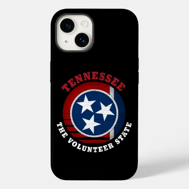 FUNDA DE Case-Mate PARA iPhone BANDERA DE ESTADO VOLUNTARIO DE TENNESSEE (Reverso )