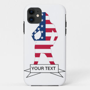 Funda Para iPhone 11 Bandera de Estados Unidos