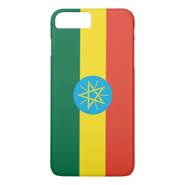Funda De Case-Mate Para iPhone Bandera de Etiopía (Reverso)