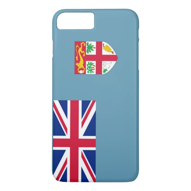 Funda De Case-Mate Para iPhone Bandera de Fiji (Reverso)