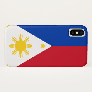 Funda Para iPhone X Bandera de Filipinas