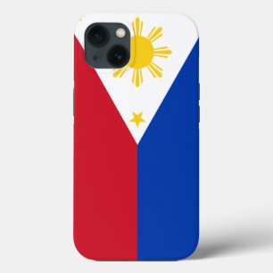 Funda Para iPhone 13 Bandera de Filipinas del Patriótico Apple Funda-Ma