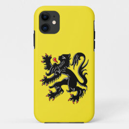 Funda Para iPhone 11 Bandera de Flandes