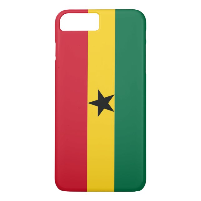 Funda De Case-Mate Para iPhone Bandera de Ghana (Reverso)