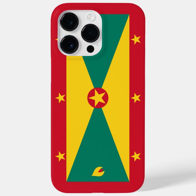 Funda De Case-Mate Para iPhone Bandera de Granada (Reverso)