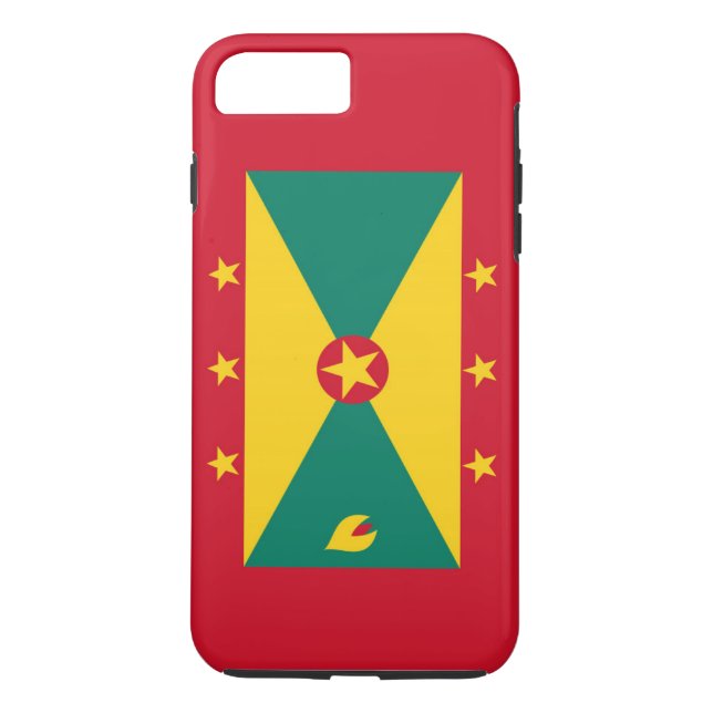 Funda De Case-Mate Para iPhone Bandera de Granada (Reverso)