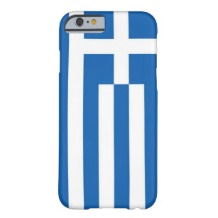 Funda Barely There Para iPhone 6 Bandera de Grecia