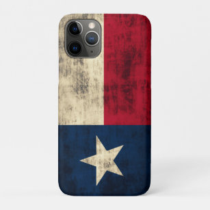 Funda Para iPhone 11 Pro Bandera de Grunge de Texas