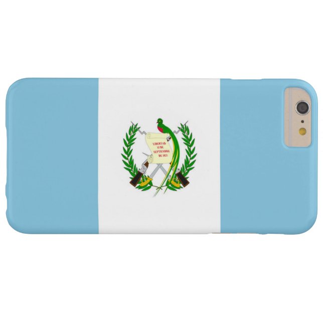 Funda De Case-Mate Para iPhone Bandera de Guatemala (Reverso Horizontal)
