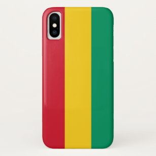 Funda Para iPhone X Bandera de Guinea