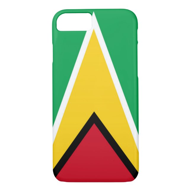 Funda De Case-Mate Para iPhone Bandera de Guyana (Reverso)