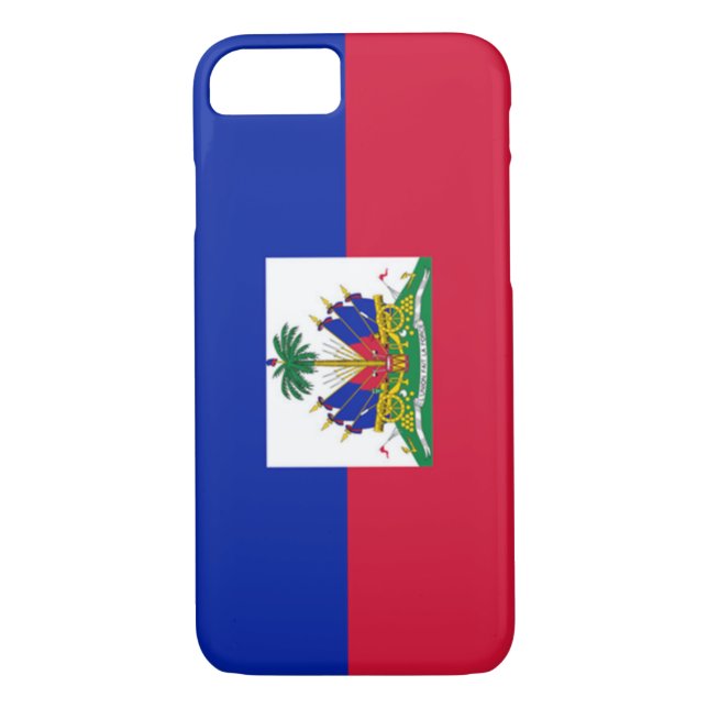 Funda De Case-Mate Para iPhone Bandera de Haití (Reverso)
