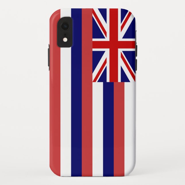 Funda De Case-Mate Para iPhone Bandera de Hawái (Reverso)