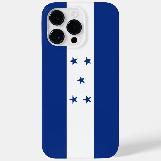 Funda De Case-Mate Para iPhone Bandera de Honduras (Reverso)