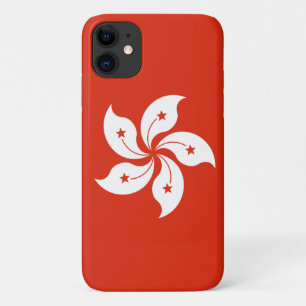 Funda Para iPhone 11 Bandera de Hong Kong