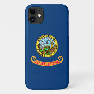 Funda Para iPhone 11 Bandera de Idaho: el estado de Gem, América Montañ