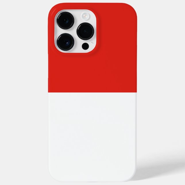 Funda De Case-Mate Para iPhone Bandera de Indonesia (Reverso)