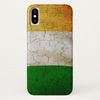 Bandera de Irlanda Grunge