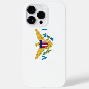 Funda Para iPhone 14 Pro Max De Case-Mate bandera de Islas Vírgenes de los EE. UU.