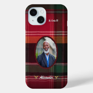 Funda Para iPhone 15 Bandera de Islas Vírgenes de los EE. UU. USVI Foto