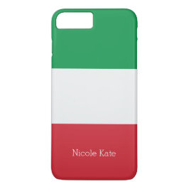 Funda Para iPhone 8 Plus/7 Plus Bandera de Italia