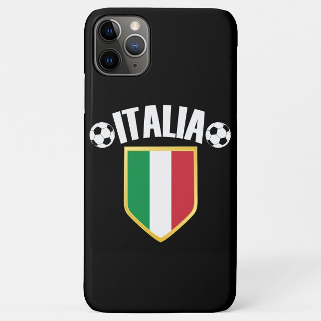 Funda De Case-Mate Para iPhone Bandera de Italia Escudo (Reverso)