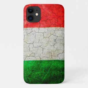 Funda Para iPhone 11 Bandera de Italia quebrada