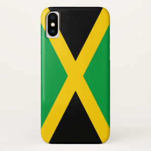 Funda Para iPhone X Bandera de Jamaica