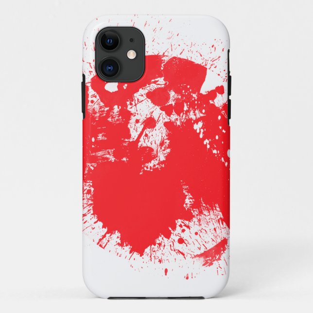 Funda De Case-Mate Para iPhone Bandera de Japón (Reverso)