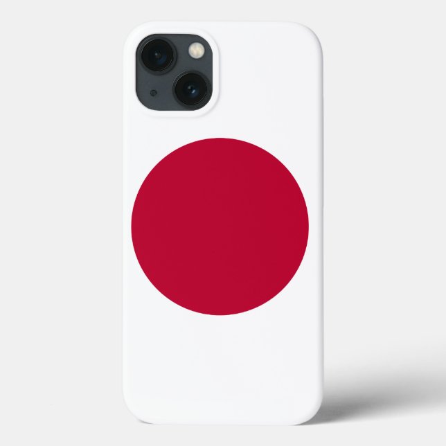 Funda De Case-Mate Para iPhone Bandera de Japón (Reverso)