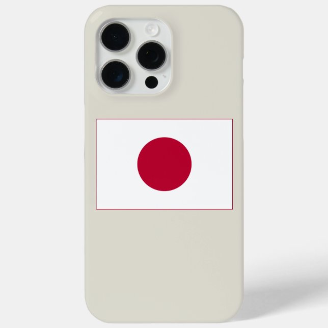 Funda De Case-Mate Para iPhone Bandera de Japón: Hinomaru, Nisshōki, Sol rojo en  (Reverso )
