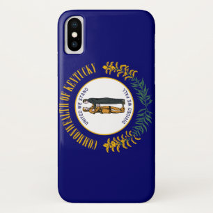 Funda Para iPhone X Bandera de Kentucky