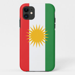 Funda Para iPhone 11 Bandera de Kurdistán