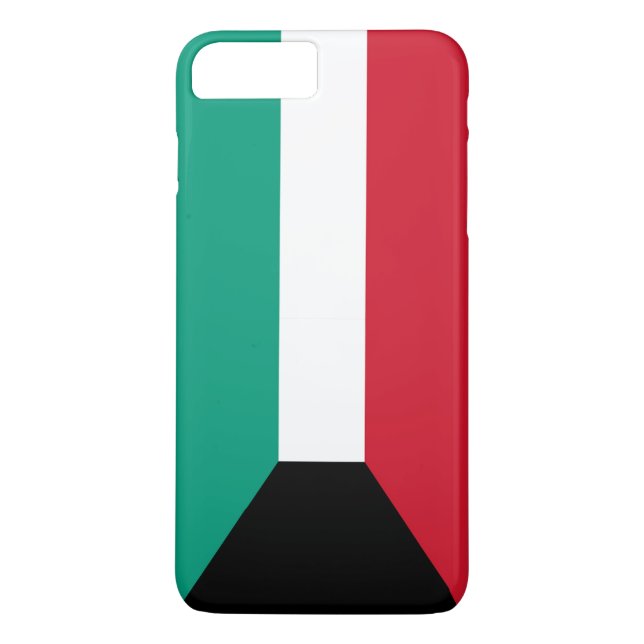 Funda De Case-Mate Para iPhone Bandera de Kuwait (Reverso)