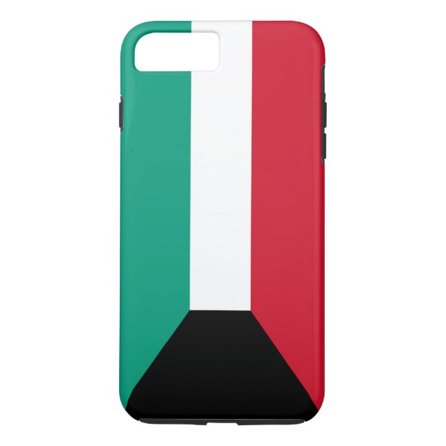 Funda De Case-Mate Para iPhone Bandera de Kuwait (Reverso)