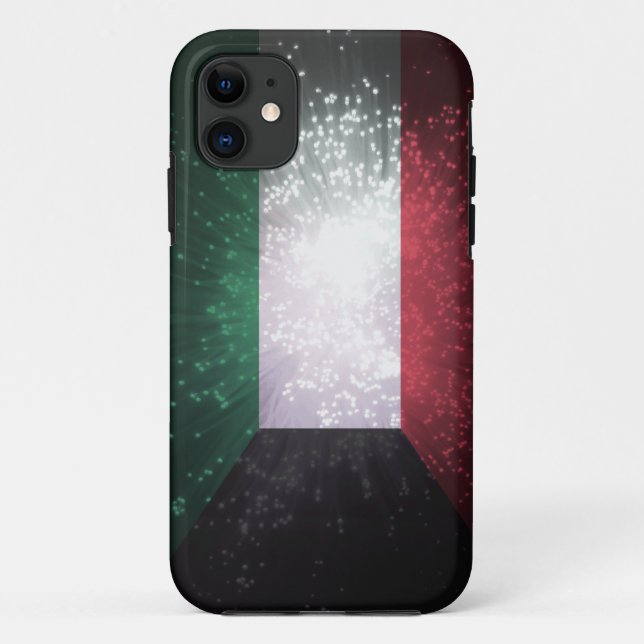 Funda De Case-Mate Para iPhone Bandera de Kuwait (Reverso)