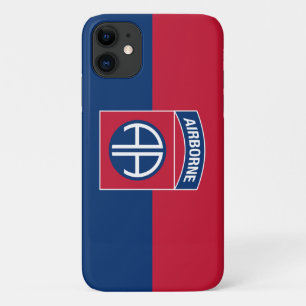 Funda Para iPhone 11 Bandera de la 82ª División Aerotransportada Vetera