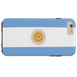 Funda Resistente Para iPhone 6 Plus Bandera de la Argentina