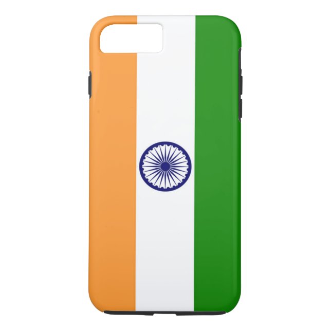 Funda De Case-Mate Para iPhone Bandera de la India (Reverso)