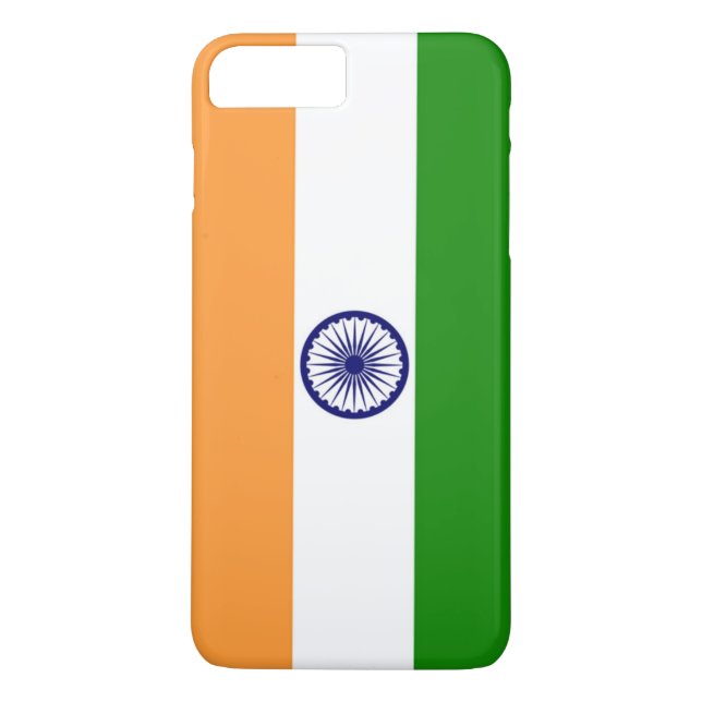 Funda De Case-Mate Para iPhone Bandera de la India (Reverso)