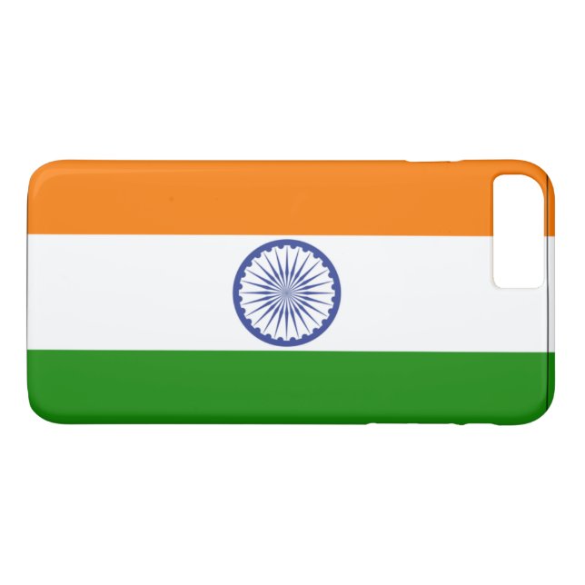 Funda De Case-Mate Para iPhone Bandera de la India (Reverso (horizontal))